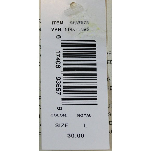 Lemon Grass Women's Blue Plaid Zipper Flannel size L NWT Chest Pocket Collared - Picture 7 of 8